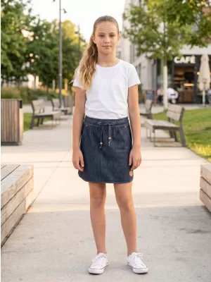 Fusta fetei SAM 73 GZ 514 DENIM ÎNTUNECAT