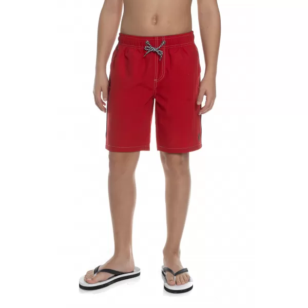  Pantaloni scurți de băieți SAM 73 BS 517 ROŞU 