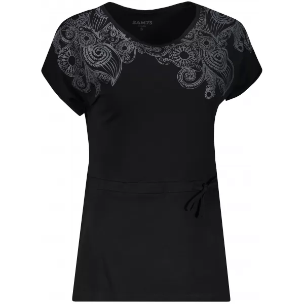  Cămaşă SAM 73 CHARYNA LTSN512 NEGRU 