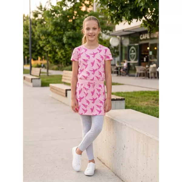  Rochie de fetiță SAM 73 BLAKO KSKN053 ROZ DESCHIS 