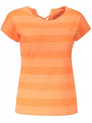 Tricou pentru femei cu mâneci scurte ALPINE PRO WELA LTSN496 PORTOCALE