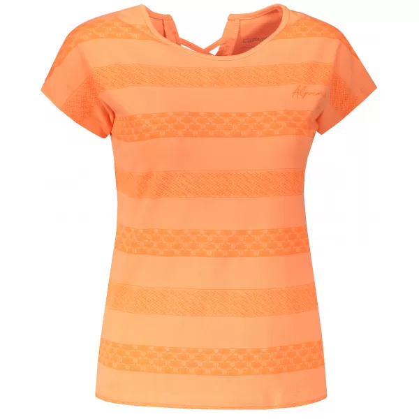  Tricou pentru femei cu mâneci scurte ALPINE PRO WELA LTSN496 PORTOCALE 