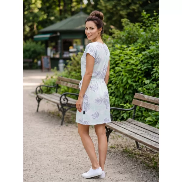  Rochie SAM 73 HERBIA LSKN177 ALB 