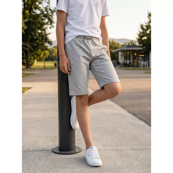  Pantaloni scurţi SAM 73 BILLIO KPAN144 GRI DESCHIS 