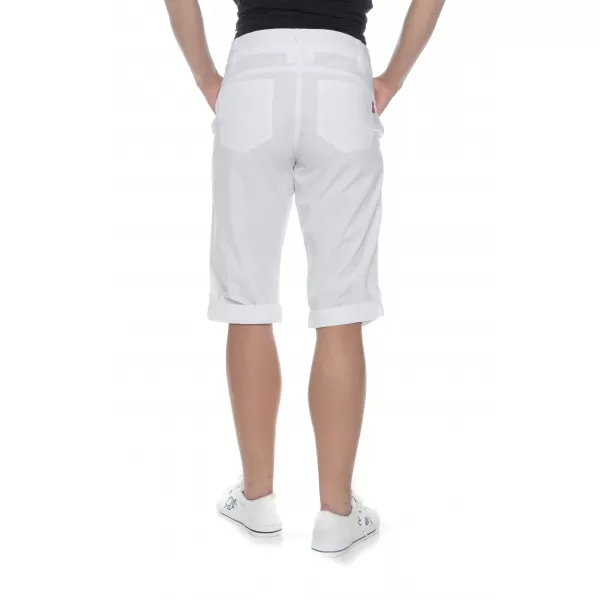  Pantaloni 3/4 pentru femei SAM 73 ELINA LPAN327 ALB 
