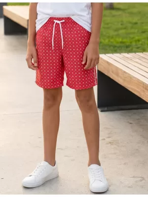 Pantaloni scurți de băieți SAM 73 BS 519 ROŞU