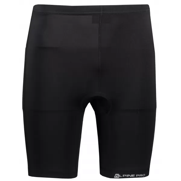  Boxeri pentru bărbați cu o inserție pentru ciclism ALPINE PRO CYCL MUNN041 NEGRU 