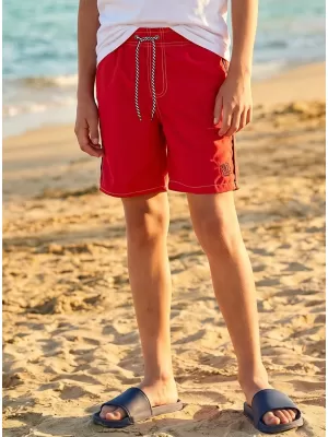 Pantaloni scurți de băieți SAM 73 BS 517 ROŞU