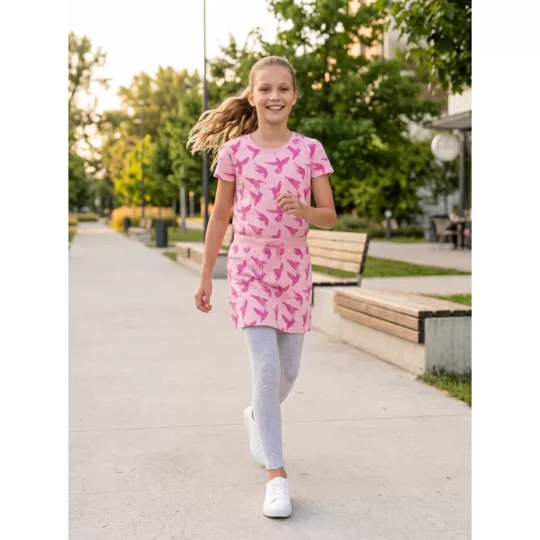  Rochie de fetiță SAM 73 BLAKO KSKN053 ROZ DESCHIS 