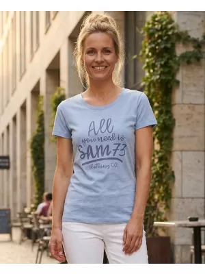 Cămaşă SAM 73 KYRINA LTSN476 ALBASTRU DESCHIS