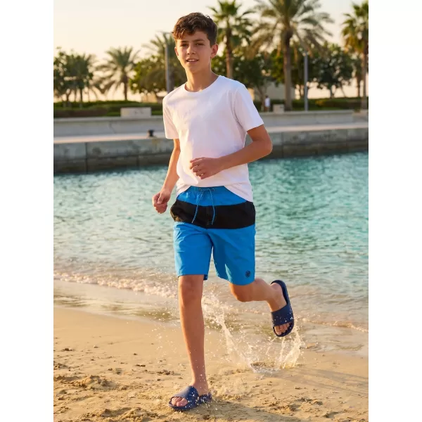  Pantaloni scurți de băieți SAM 73 BS 515 ALBASTRU STRĂLUCITOR 