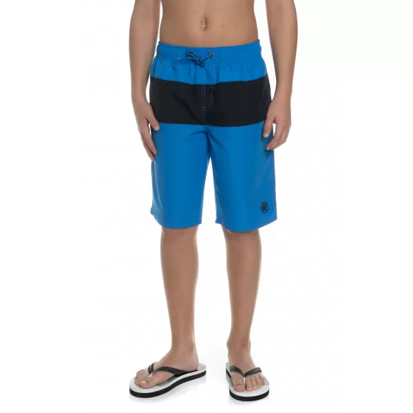  Pantaloni scurți de băieți SAM 73 BS 515 ALBASTRU STRĂLUCITOR 
