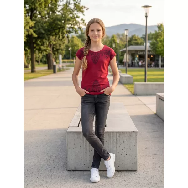  Tricou de fată cu mâneci scurte SAM 73 GT 525 ROŞU 