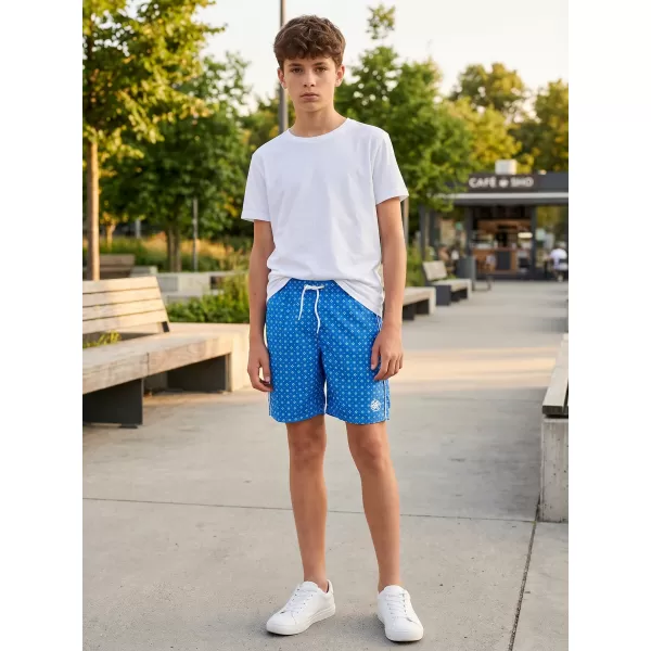  Pantaloni scurți de băieți SAM 73 BS 519 ALBASTRU STRĂLUCITOR 