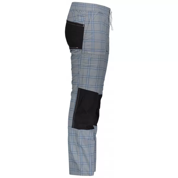  Pantaloni ALPINE PRO BIELO KPAN166 GRI 