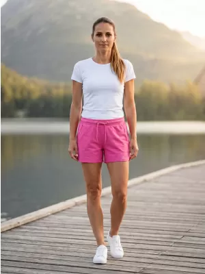 Pantaloni scurţi SAM 73 EOINA LPAN328 ROZ