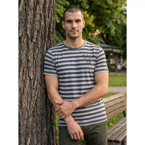 Cămaşă SAM 73 SAMIAR MTSN388 GRI DESCHIS 