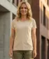 Tricou pentru femei SAM 73 LYRA LTSN487 BEJ