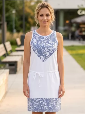 Rochie SAM 73 HILDA LSKN175 ALB