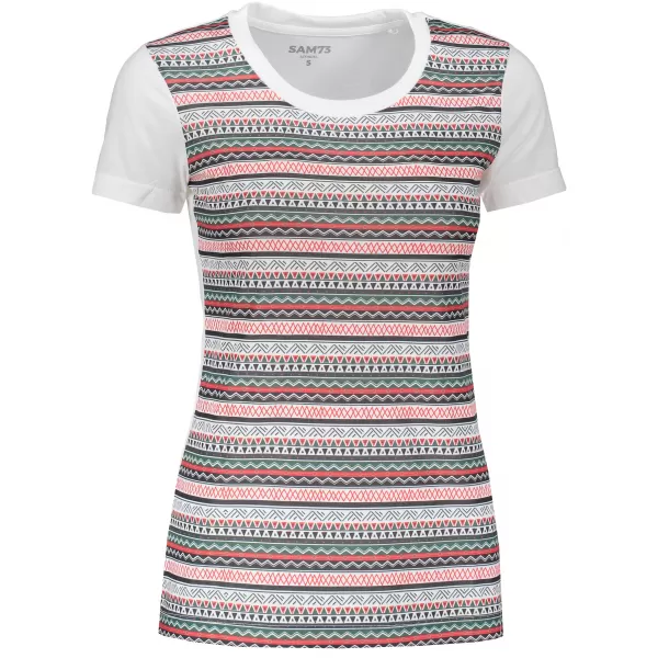  Tricou pentru femei SAM 73 LOUA LTSN486 ALB 