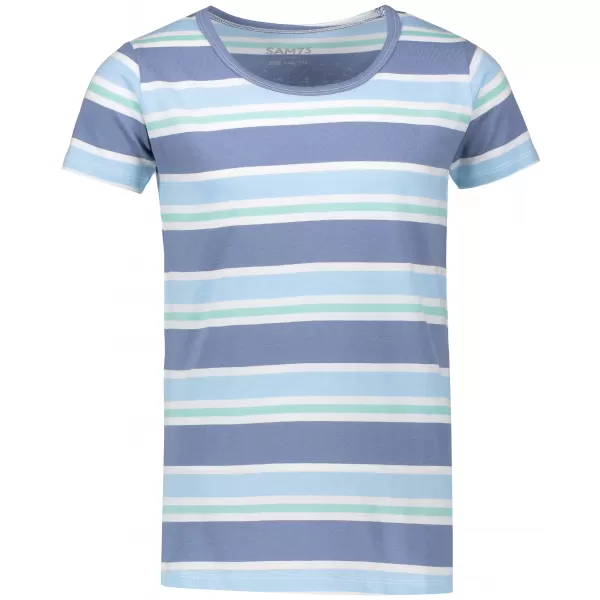  T -thirt SAM 73 DARIANO KTSN184 ALBASTRU DESCHIS 