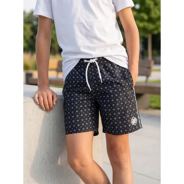  Pantaloni scurți de băieți SAM 73 BS 519 ALBASTRU ÎNCHIS 
