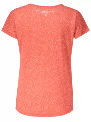 Tricou dama cu maneca scurta ALPINE PRO HARISA 2 LTSN420 PORTOCALE