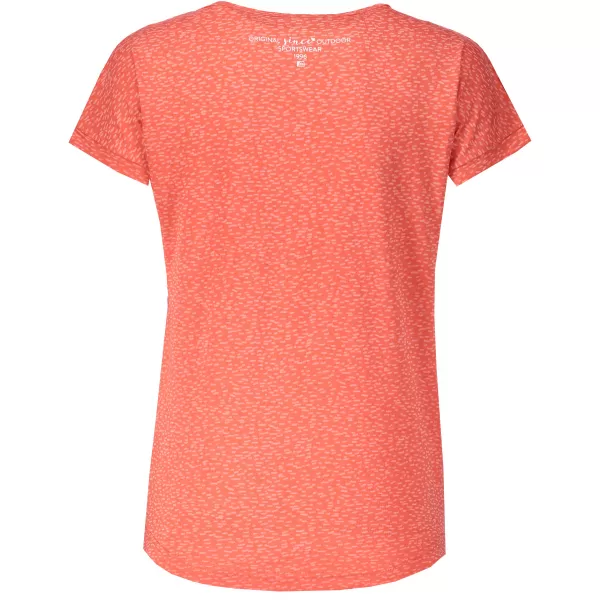  Tricou dama cu maneca scurta ALPINE PRO HARISA 2 LTSN420 PORTOCALE 