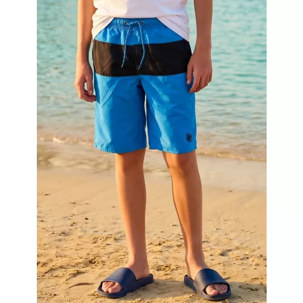  Pantaloni scurți de băieți SAM 73 BS 515 ALBASTRU STRĂLUCITOR 