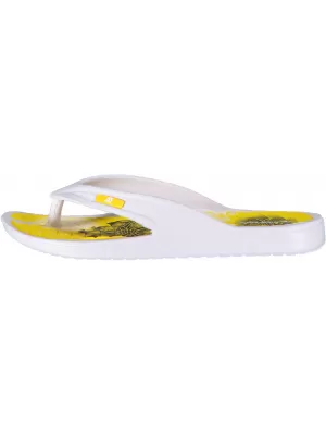 Papuci de damă ALPINE PRO DINA LBTN210 ALB/GALBEN