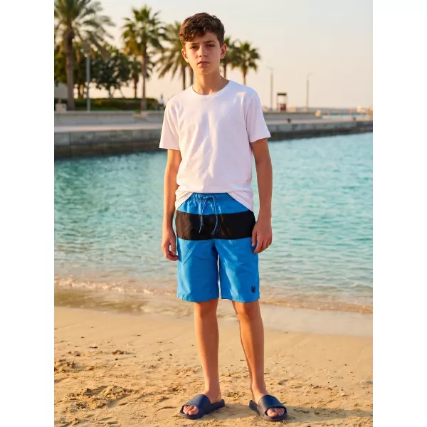  Pantaloni scurți de băieți SAM 73 BS 515 ALBASTRU STRĂLUCITOR 