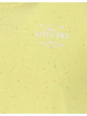 Tricou pentru bărbați cu mâneci scurte ALPINE PRO ALBERT MTSN374 CHIHLIMBAR