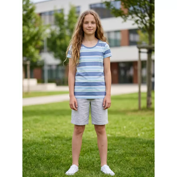  T -thirt SAM 73 DARIANO KTSN184 ALBASTRU DESCHIS 