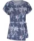 Tricou dama cu maneca scurta ALPINE PRO KEMRA LTSN489 ALBASTRU