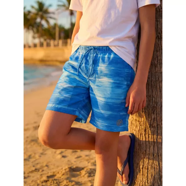  Pantaloni scurți de băieți SAM 73 BS 518 ALBASTRU STRĂLUCITOR 