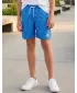 Pantaloni scurți de băieți SAM 73 BS 519 ALBASTRU STRĂLUCITOR