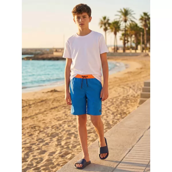  Pantaloni scurți de băieți SAM 73 BS 516 ALBASTRU STRĂLUCITOR 