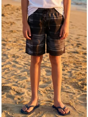 Pantaloni scurți de băieți SAM 73 BS 518 NEGRU