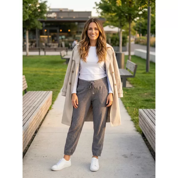  Pantaloni de trening 7/8 pentru femei TORSTAI TRENTO 41561037 FUM 