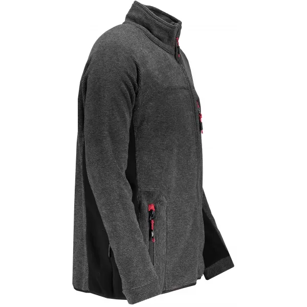  Hanorac pentru bărbați din fleece TRESPASS JYNX NEGRU 