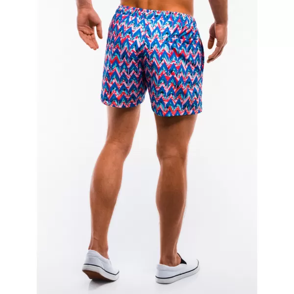  Pantaloni scurţi OMBRE AW151 ALBASTRU/CORAL 