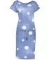 Rochie NUMOCO A203 PUNCTE ALBE