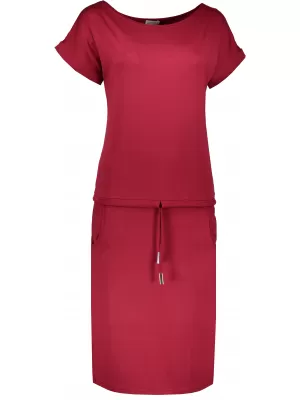 Rochie NUMOCO A139-5 BURGUNDIA