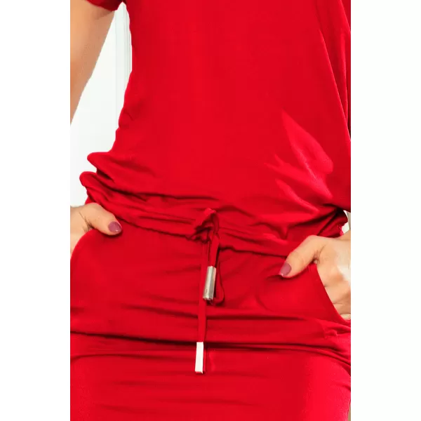  Rochie NUMOCO A139-4 ROŞU 