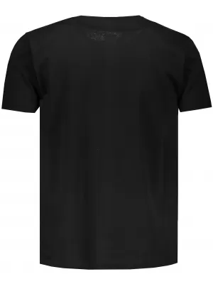 Tricou pentru bărbați OMBRE AS1141 NEGRU