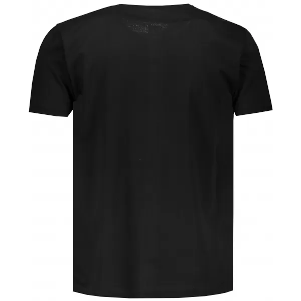  Tricou pentru bărbați OMBRE AS1141 NEGRU 