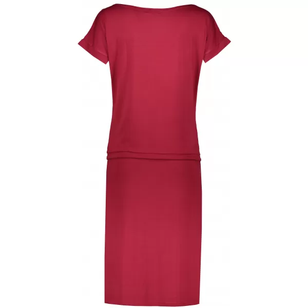  Rochie NUMOCO A139-5 BURGUNDIA 