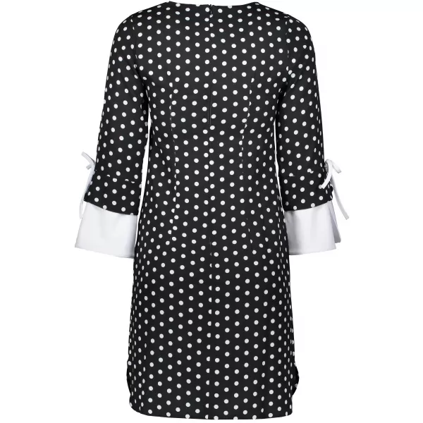  Rochie NUMOCO A232-1 PUNCTE ALBE 