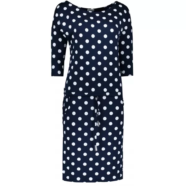  Rochie NUMOCO A13-101 PUNCTE ALBE 