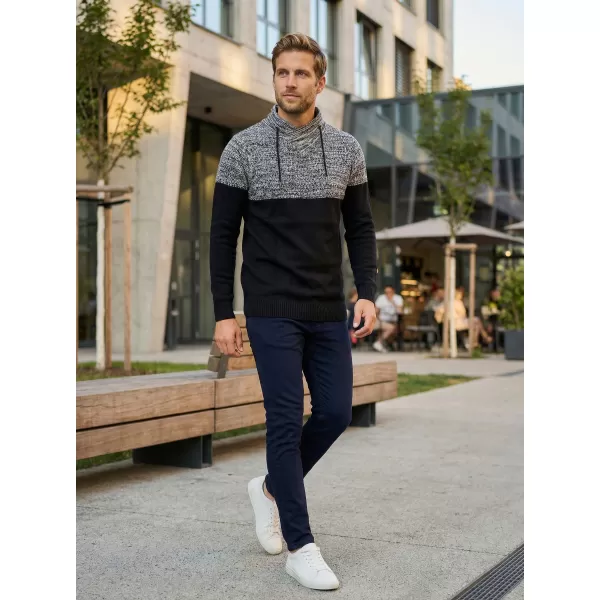  Pulover pentru bărbați ALTISPORT HIEUX MPLP076 NEGRU 